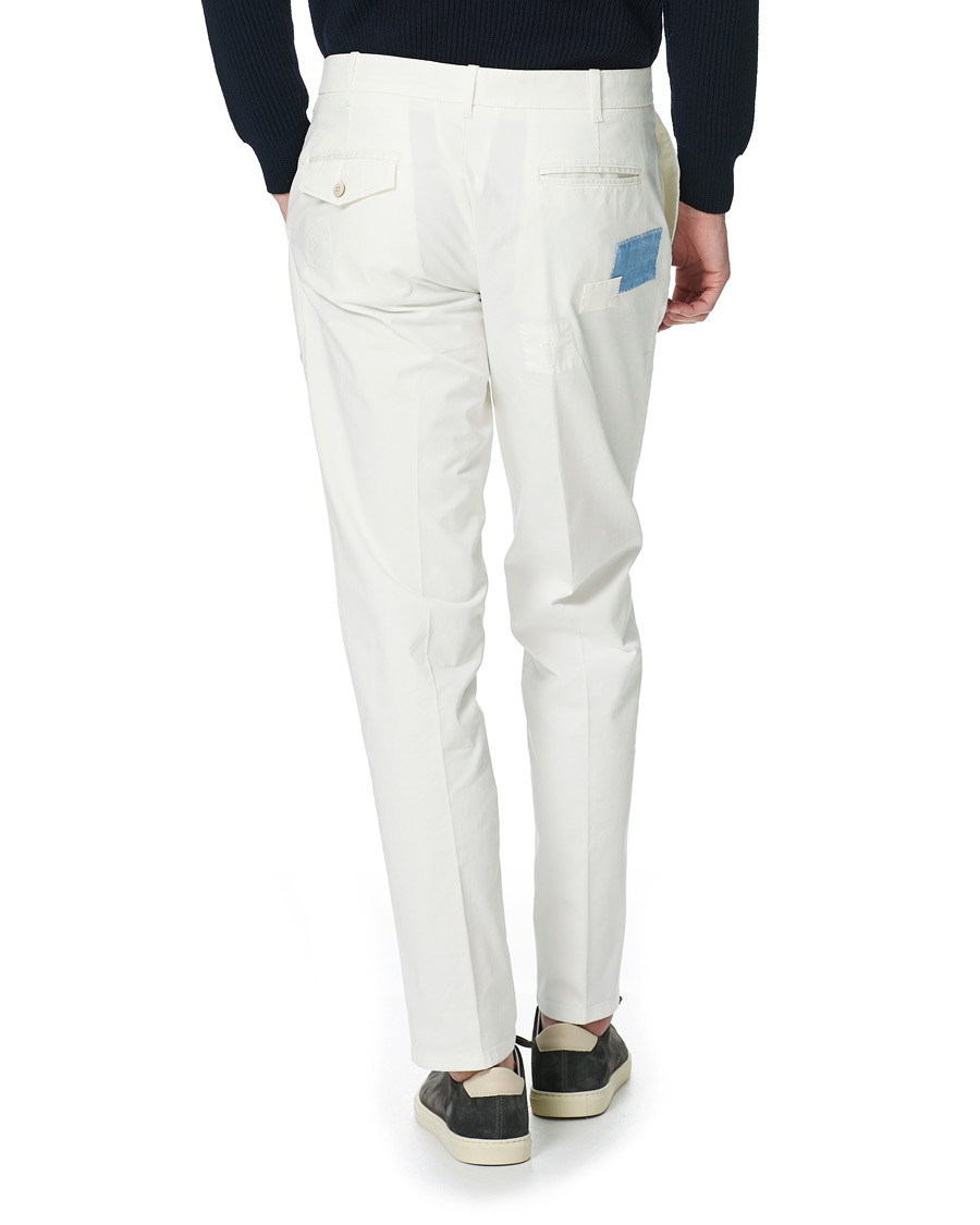 Herre | Bukser | Altea | Patch Cotton Chinos White