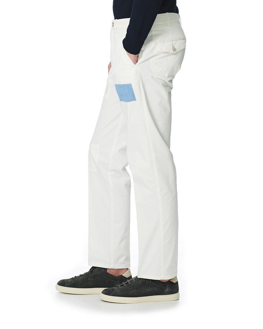 Herre | Bukser | Altea | Patch Cotton Chinos White