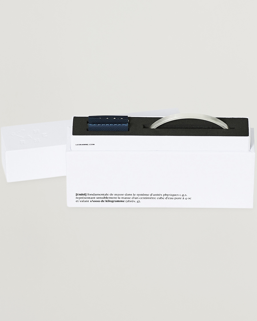 Herre | LE GRAMME Ribbon Bracelet Brushed Sterling Silver 15g | LE GRAMME | Ribbon Bracelet Brushed Sterling Silver 15g