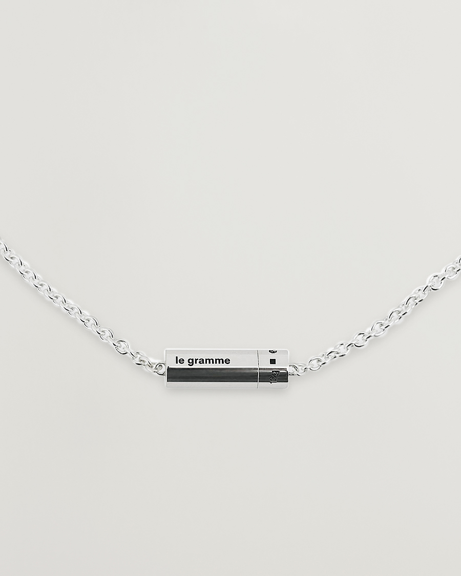 Herre | Smykker | LE GRAMME | Chain Cable Necklace Sterling Silver 13g