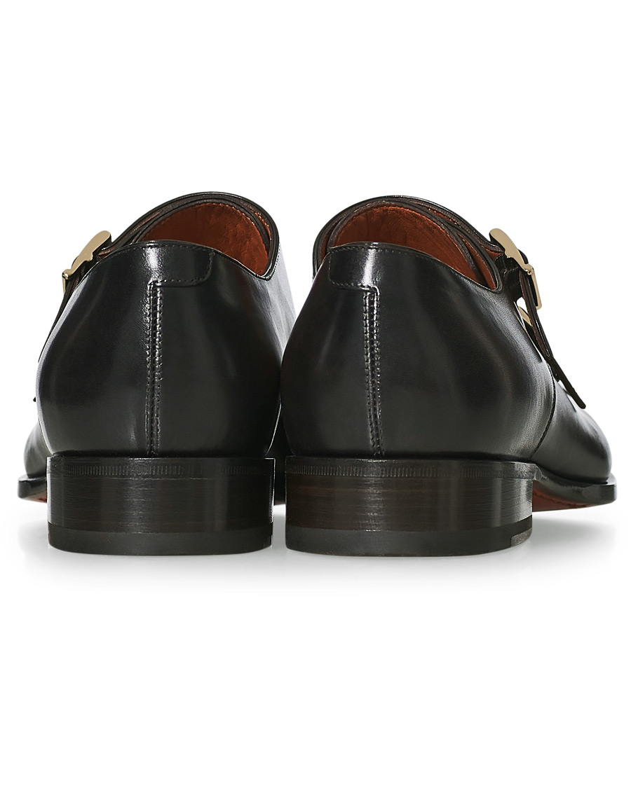 Herre | Santoni Blake Double Monk Dark Brown Calf | Santoni | Blake Double Monk Dark Brown Calf