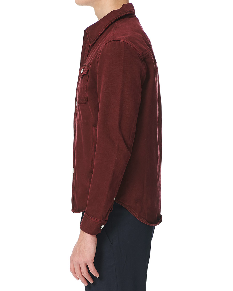 Herre | Jakker | Tiger of Sweden Jeans | Get Organic Cotton Denim Jacket Wine Red