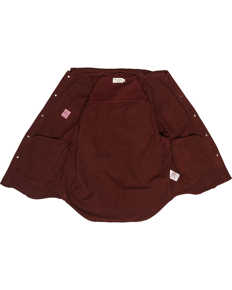 Herre | Jakker | Tiger of Sweden Jeans | Get Organic Cotton Denim Jacket Wine Red