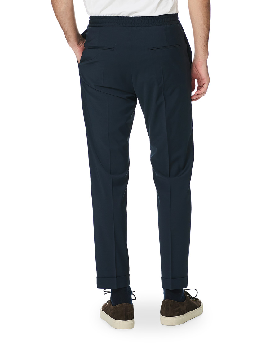 Herre | Bukser | Tiger of Sweden | Travin Drawstring Trousers Scarab