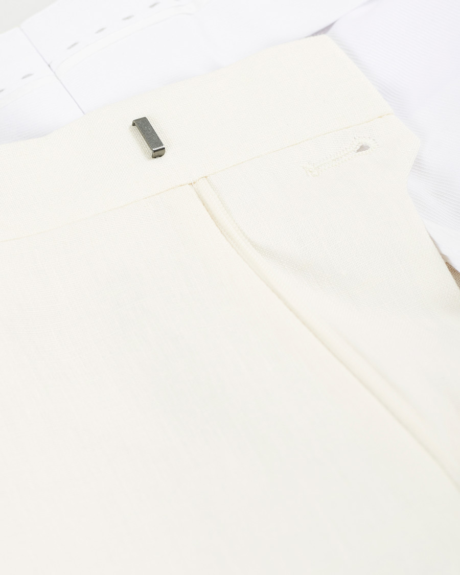 Herre | Bukser | Tiger of Sweden | Thodd Linen Suit Trousers Cream