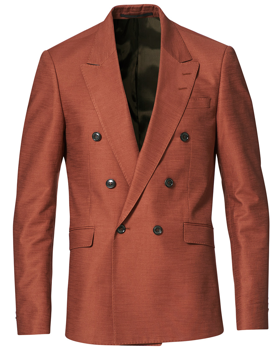 Herre | Dressjakker | Tiger of Sweden | Heldin Double Breasted Blazer Melo Mulberry