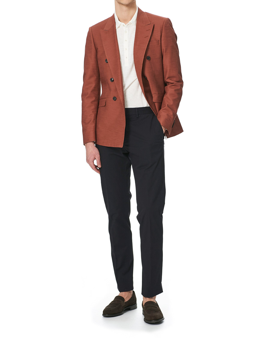 Herre | Dressjakker | Tiger of Sweden | Heldin Double Breasted Blazer Melo Mulberry