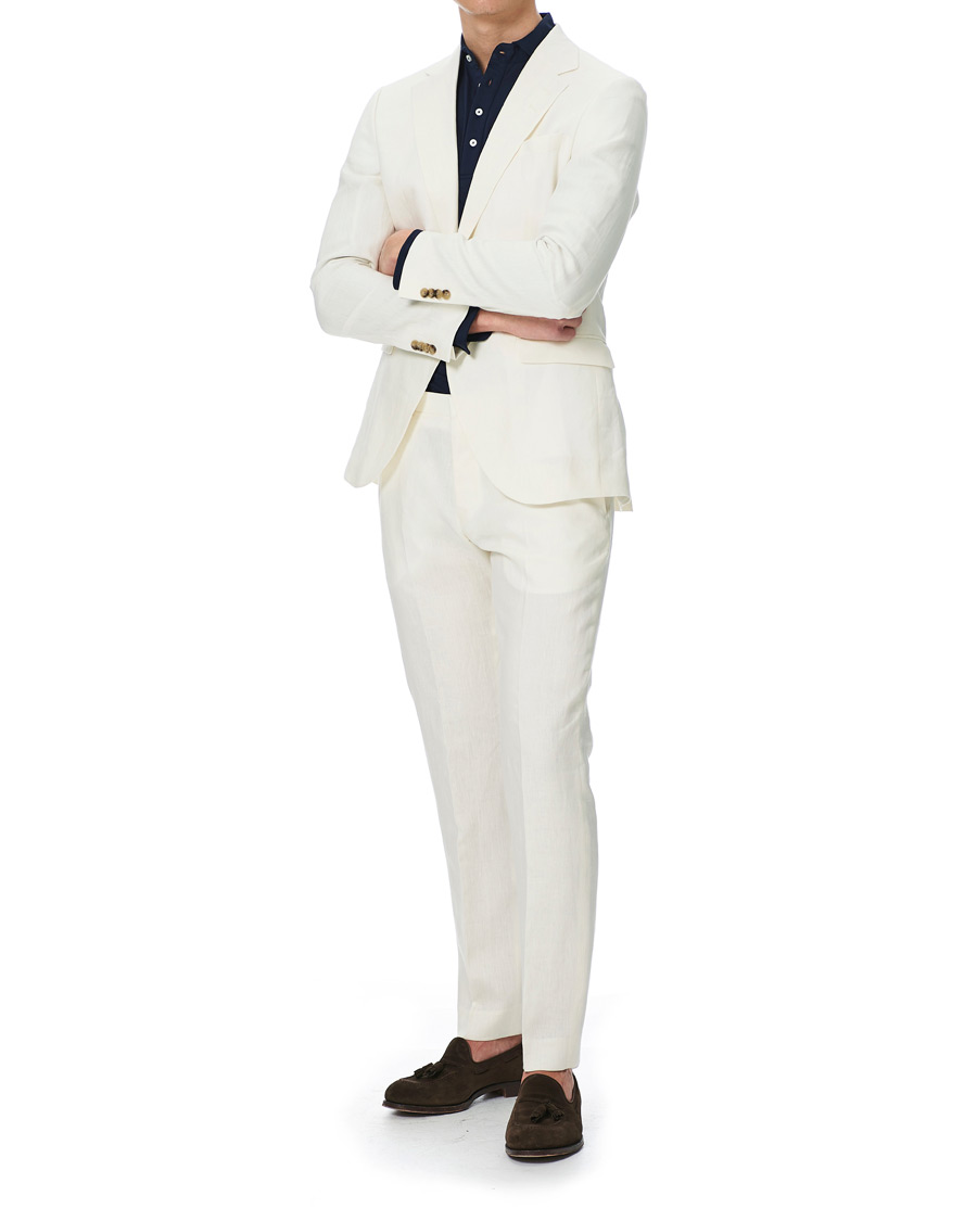Herre | Dressjakker | Tiger of Sweden | Jamonte Linen Suit Blazer Cream