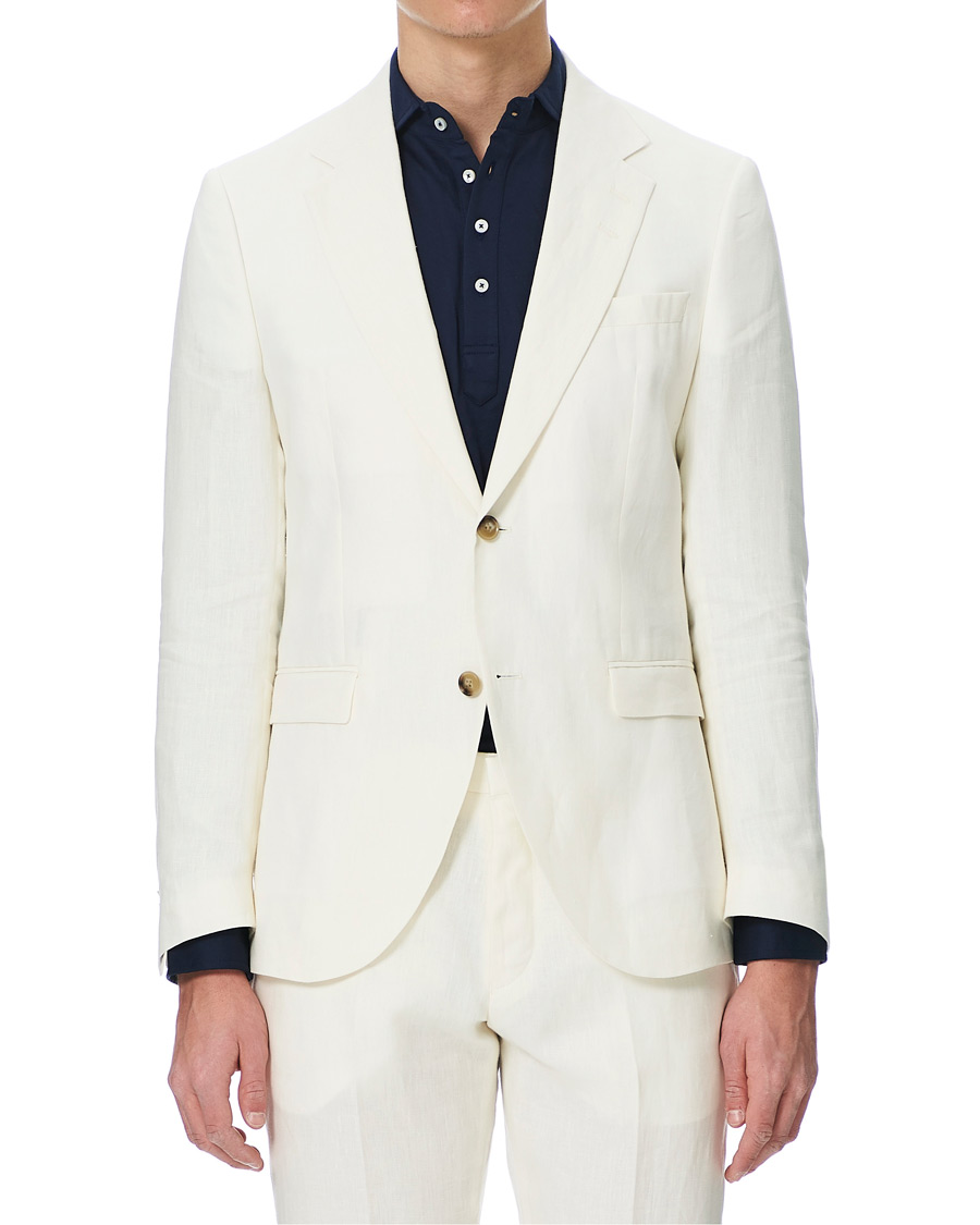 Herre | Dressjakker | Tiger of Sweden | Jamonte Linen Suit Blazer Cream