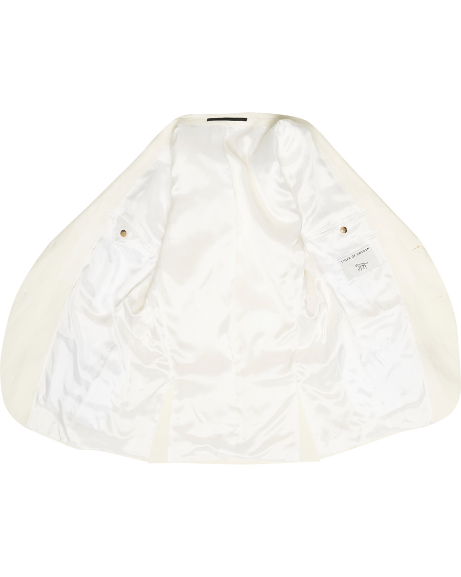 Herre | Dressjakker | Tiger of Sweden | Jamonte Linen Suit Blazer Cream