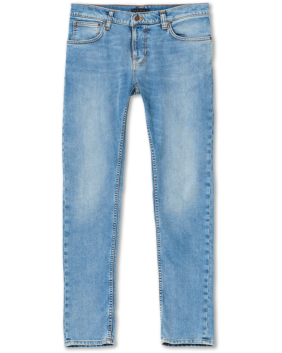 Herre | Jeans | Nudie Jeans | Tight Terry Jeans Blue Horizon