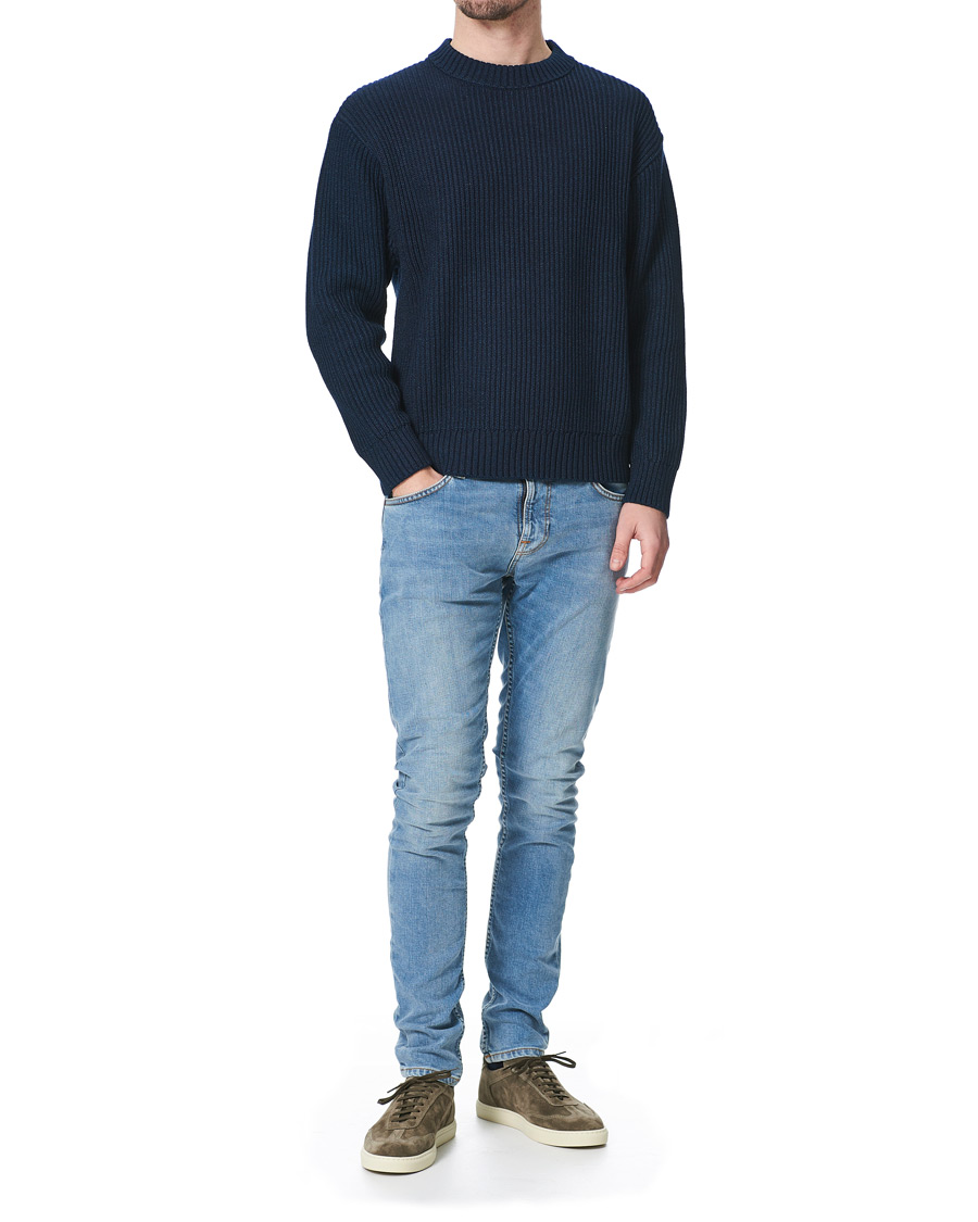 Herre | Jeans | Nudie Jeans | Tight Terry Jeans Blue Horizon