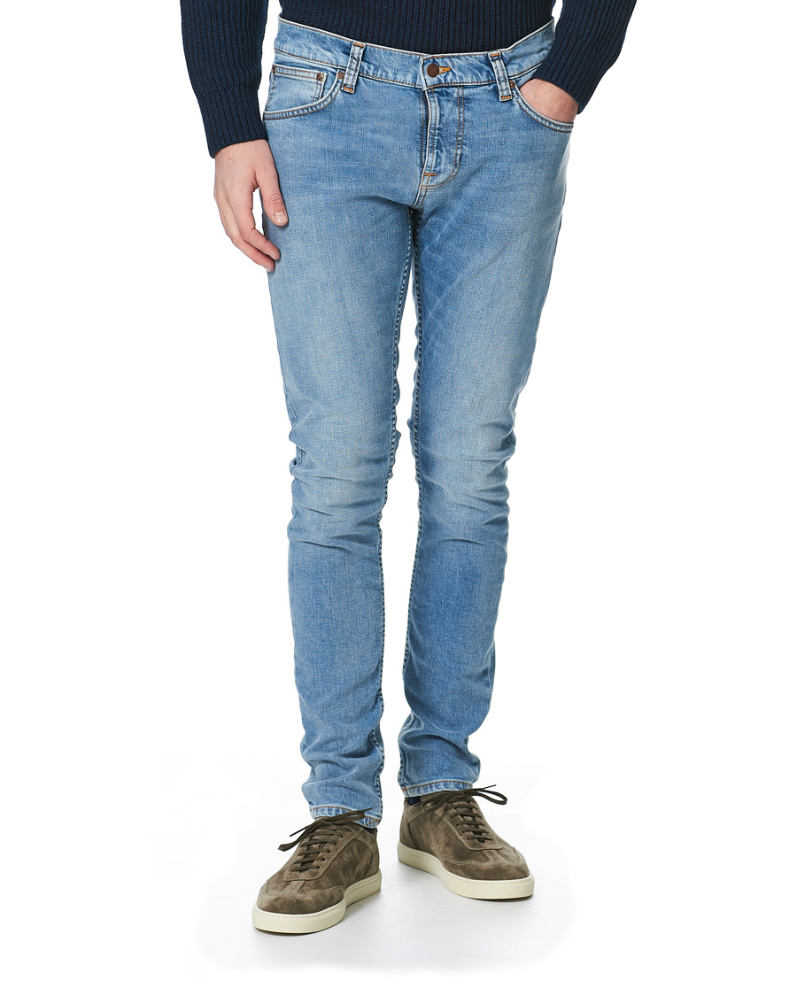Herre | Jeans | Nudie Jeans | Tight Terry Jeans Blue Horizon