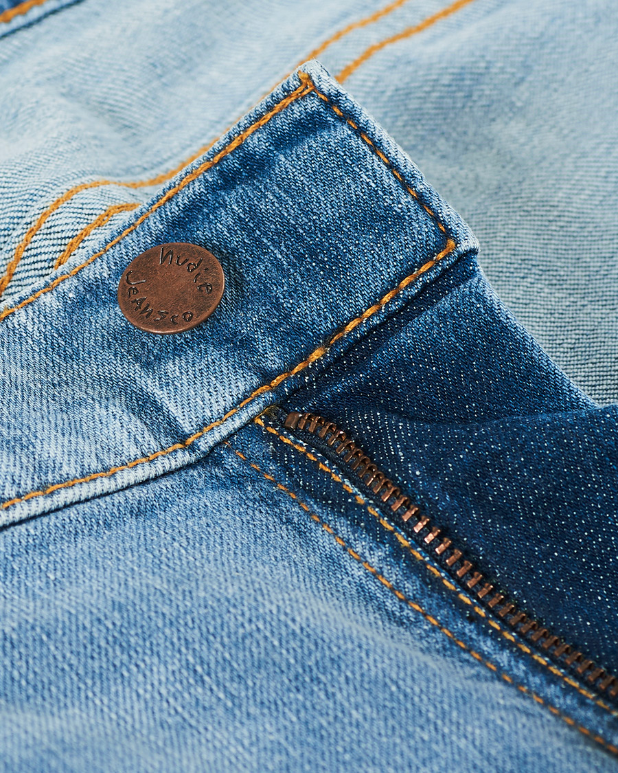 Herre | Jeans | Nudie Jeans | Tight Terry Jeans Blue Horizon