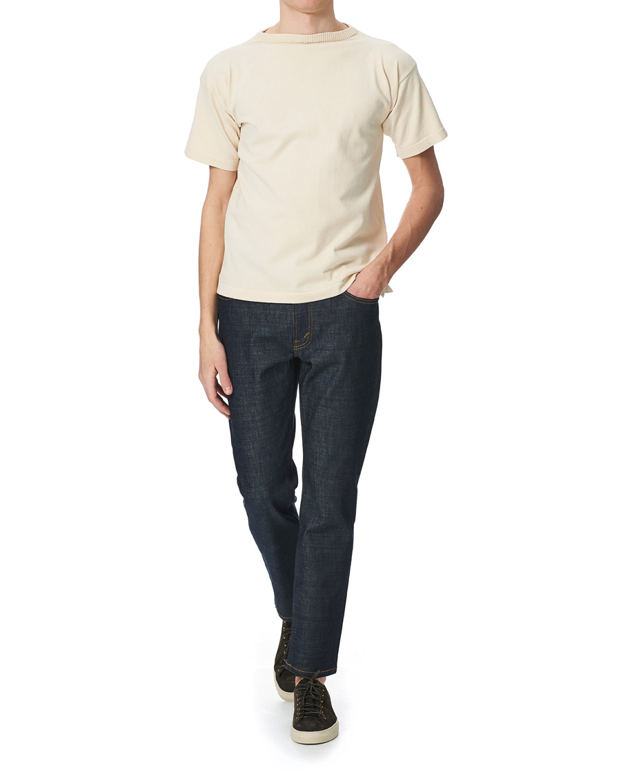Herre | T-Shirts | Andersen-Andersen | Boatsman Short Sleeve Tee Off White