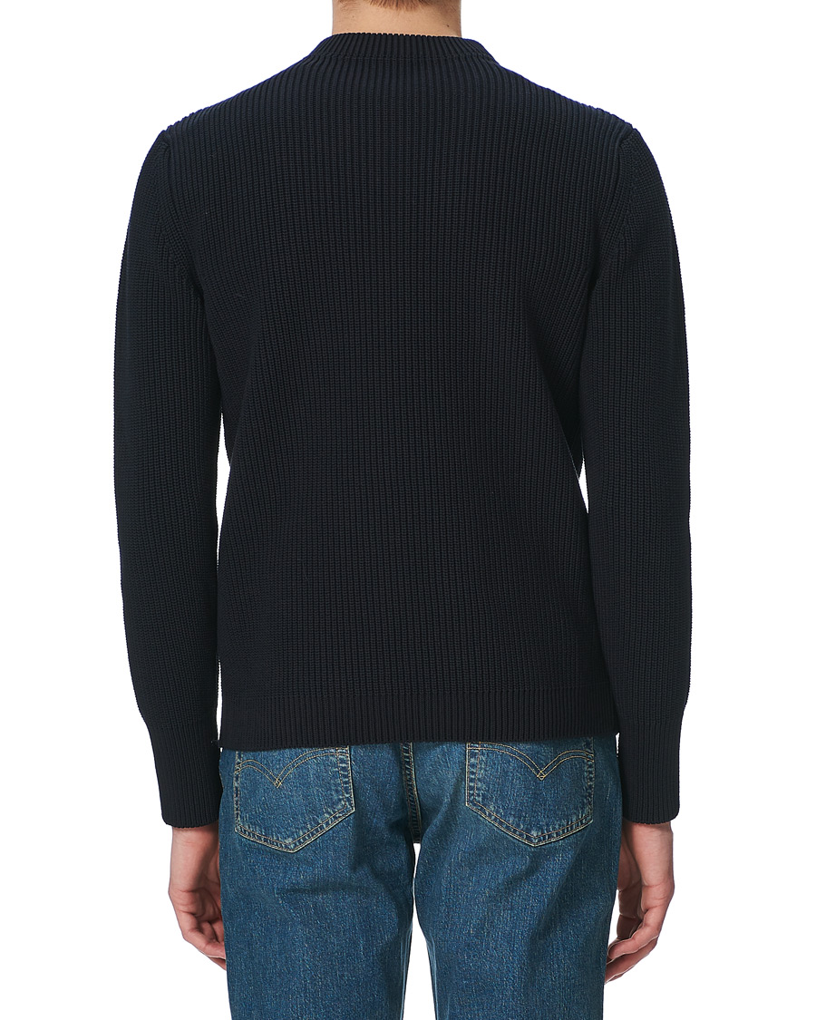 Herre | Gensere | Andersen-Andersen | Organic Cotton Crew Neck Navy