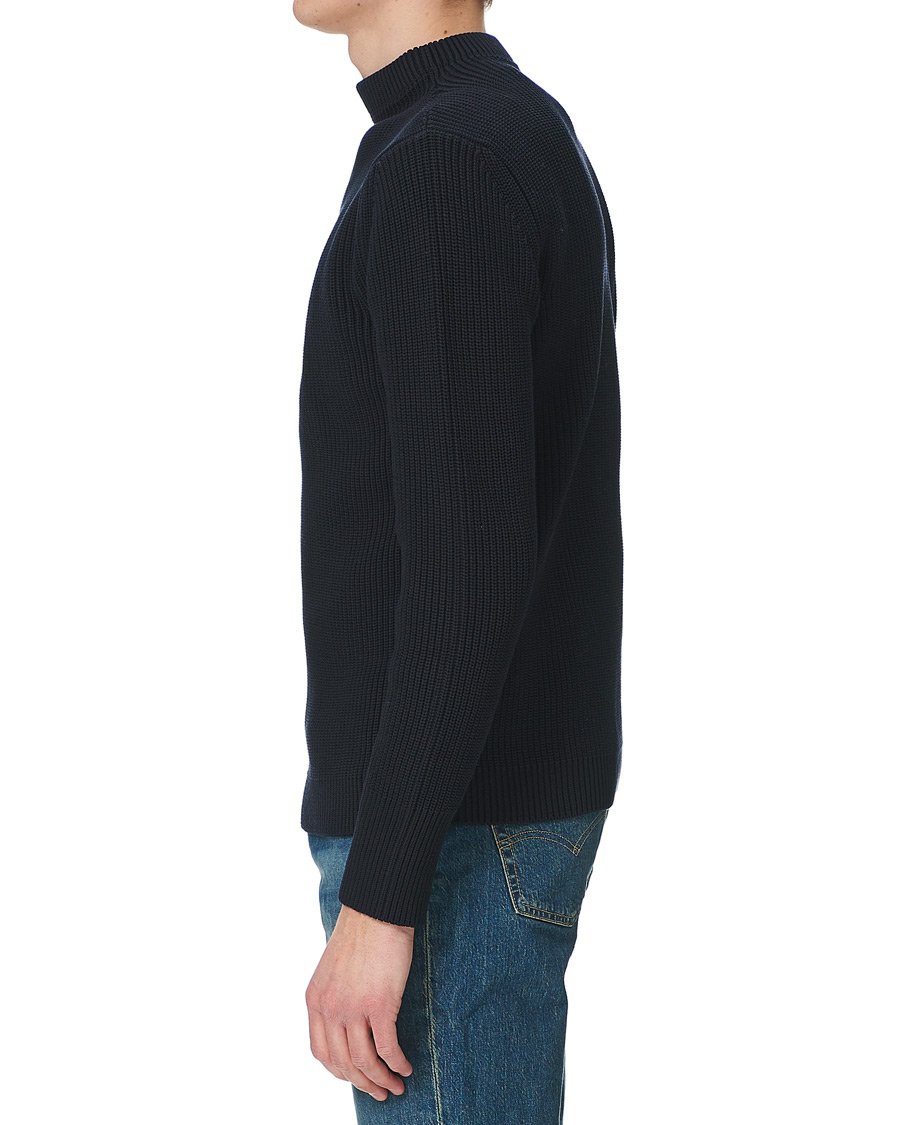Herre | Gensere | Andersen-Andersen | Organic Cotton Crew Neck Navy
