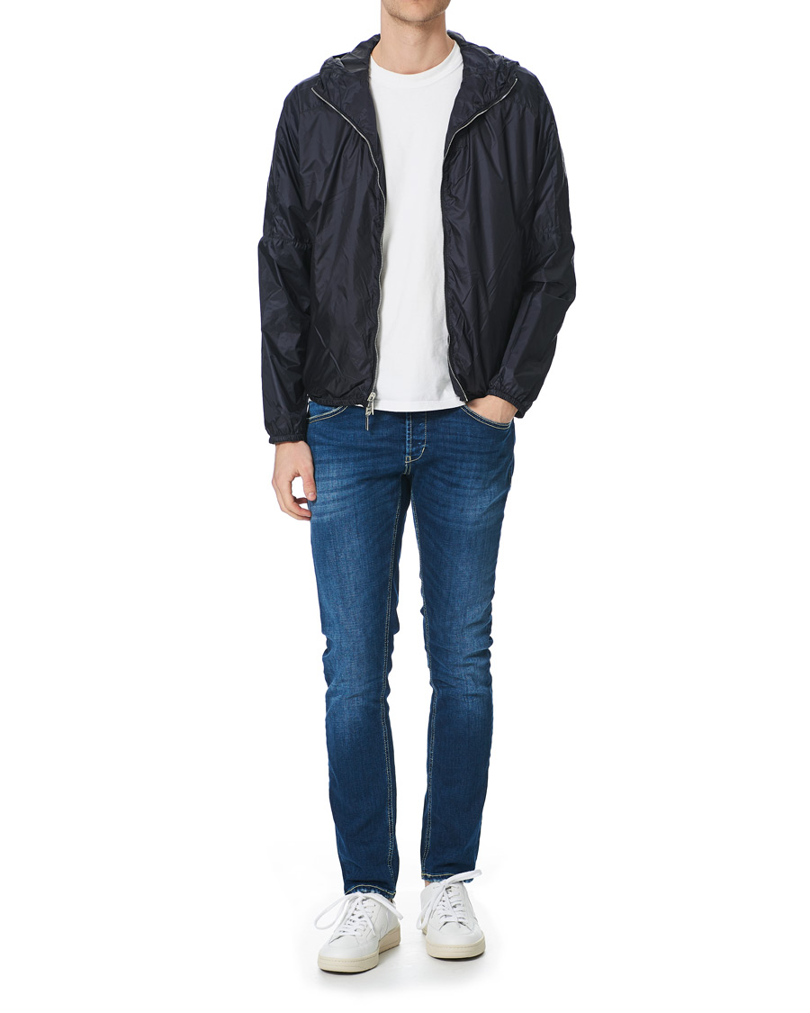 Herre | Jakker | Emporio Armani | Reversible Windbreaker Jacket Blue Navy
