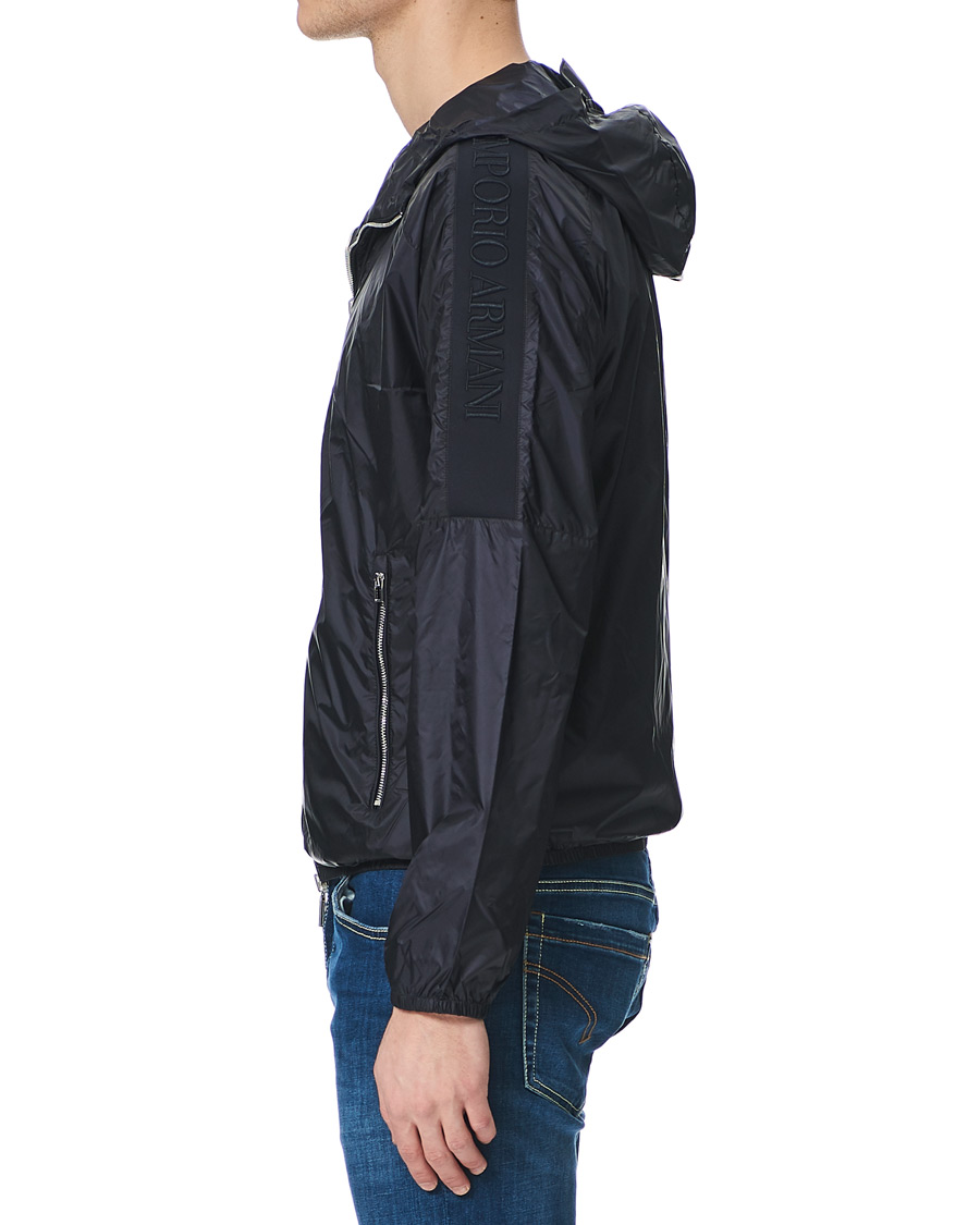 Herre | Jakker | Emporio Armani | Reversible Windbreaker Jacket Blue Navy