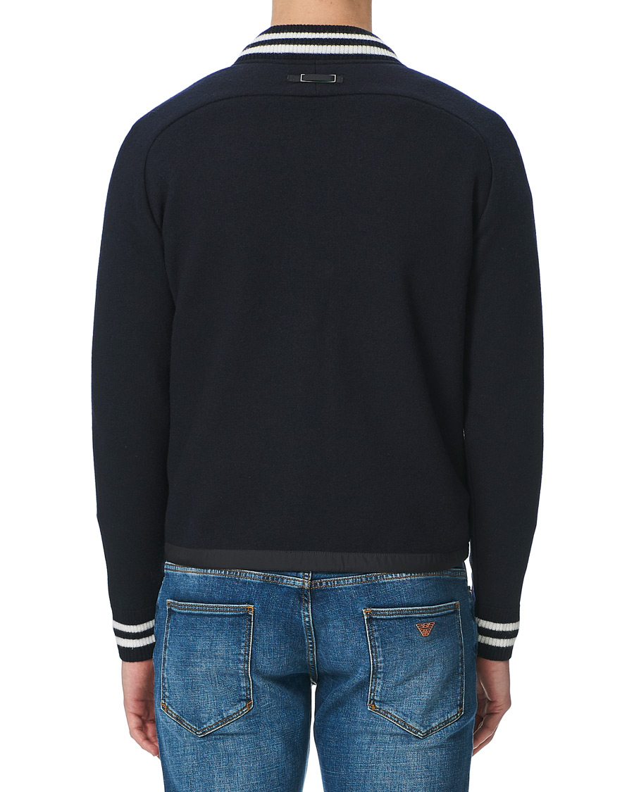 Herre | Jakker | Emporio Armani | Blouson Hybrid Jacket Blue Navy