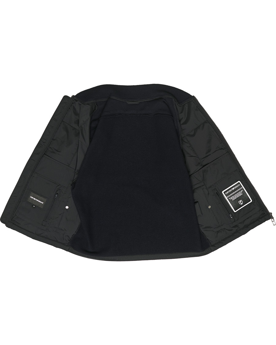 Herre | Jakker | Emporio Armani | Blouson Hybrid Jacket Blue Navy