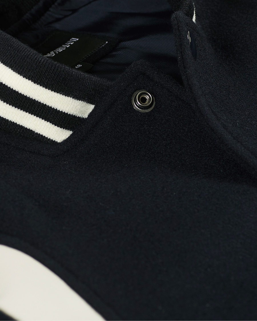 Herre | Jakker | Emporio Armani | Varsity Jacket Blue Navy