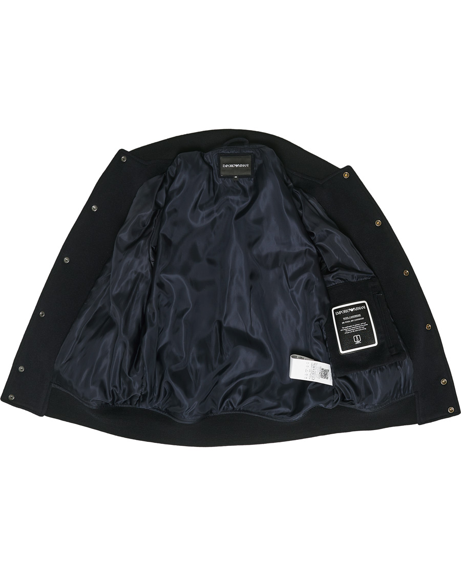 Herre | Jakker | Emporio Armani | Varsity Jacket Blue Navy