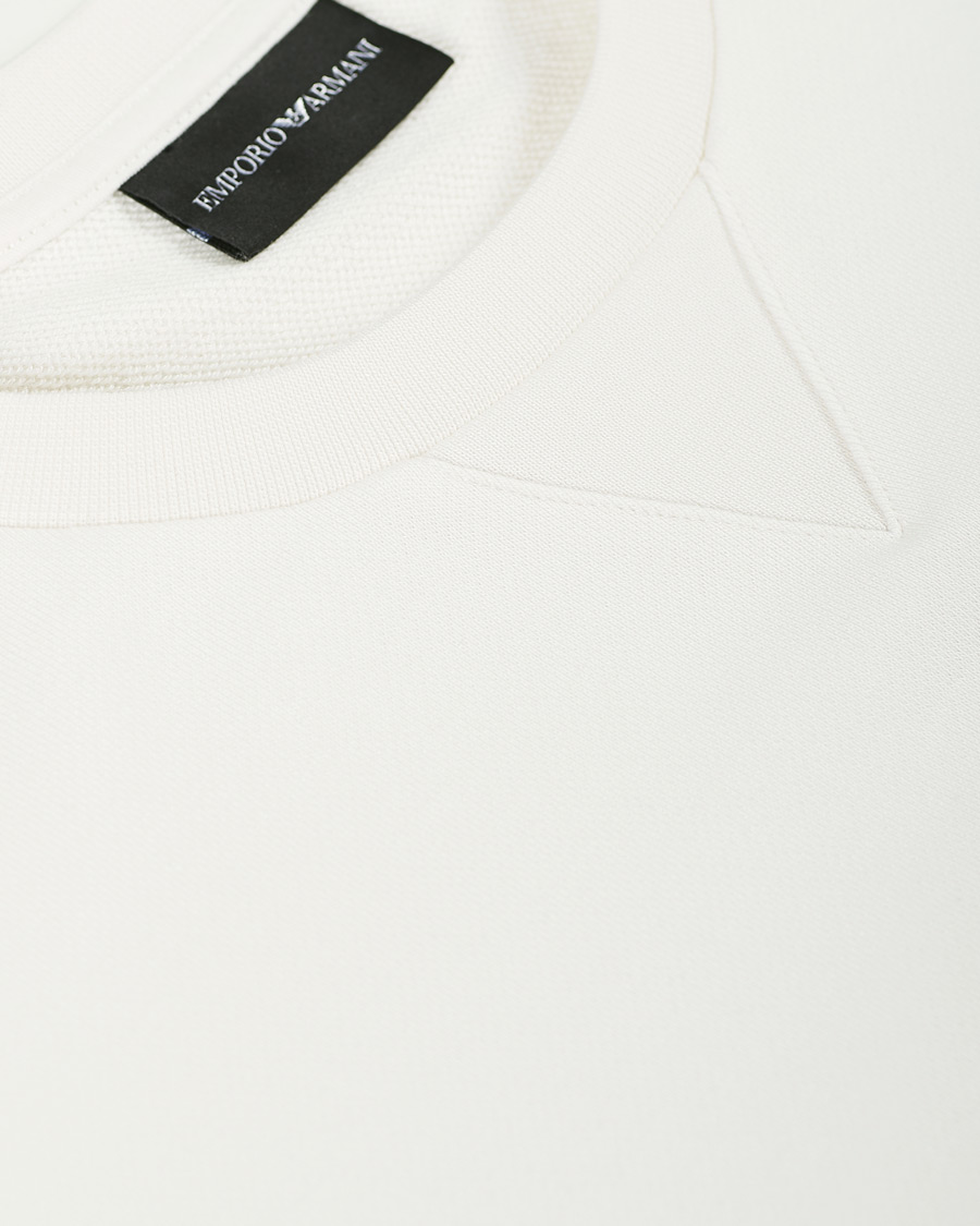 Herre | Gensere | Emporio Armani | Logo Crew Neck Sweatshirt White