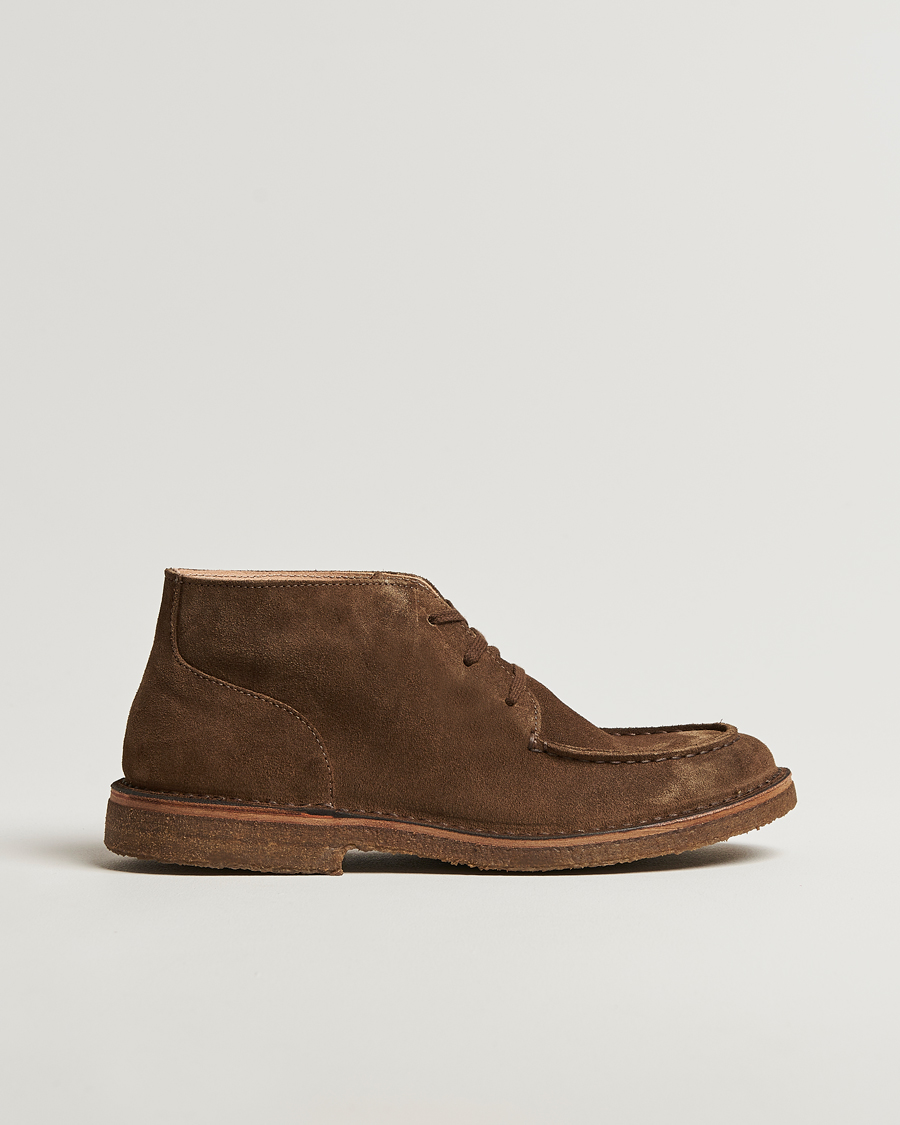 Herre | | Astorflex | Dukeflex Chukka Boot Dark Khaki Suede