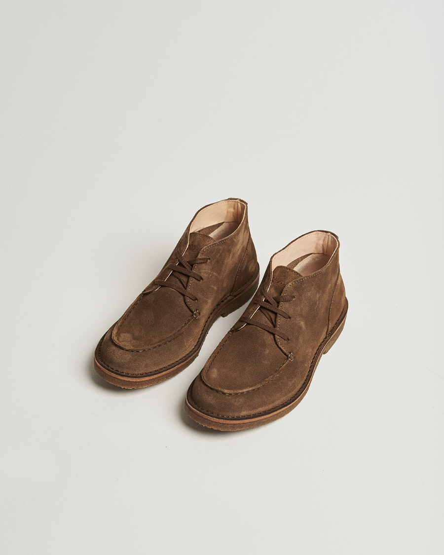 Herre | Sko | Astorflex | Dukeflex Chukka Boot Dark Khaki Suede