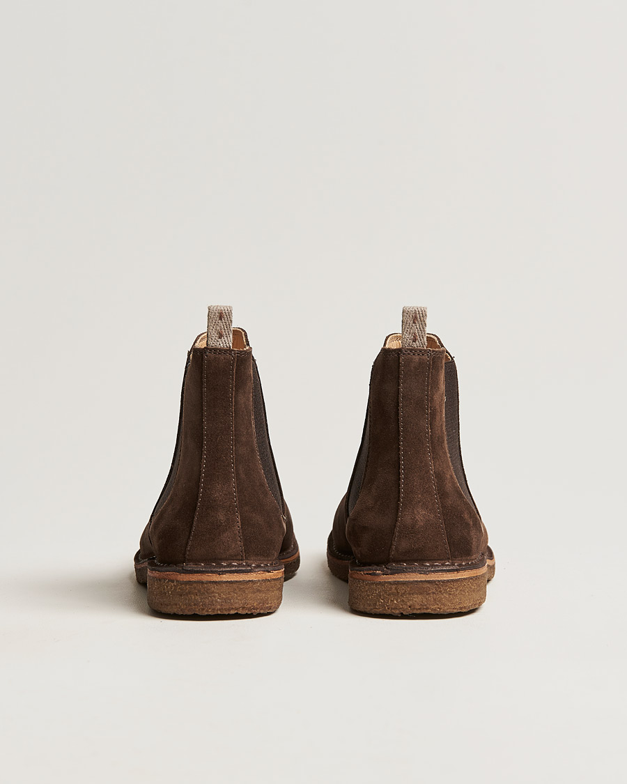 Herre | Støvler | Astorflex | Bitflex Chelsea Boot Dark Brown Suede