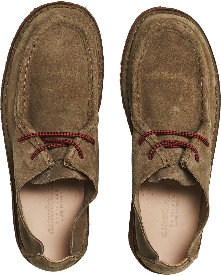 Herre | | Astorflex | Beenflex Unlined Chukka Stone Suede
