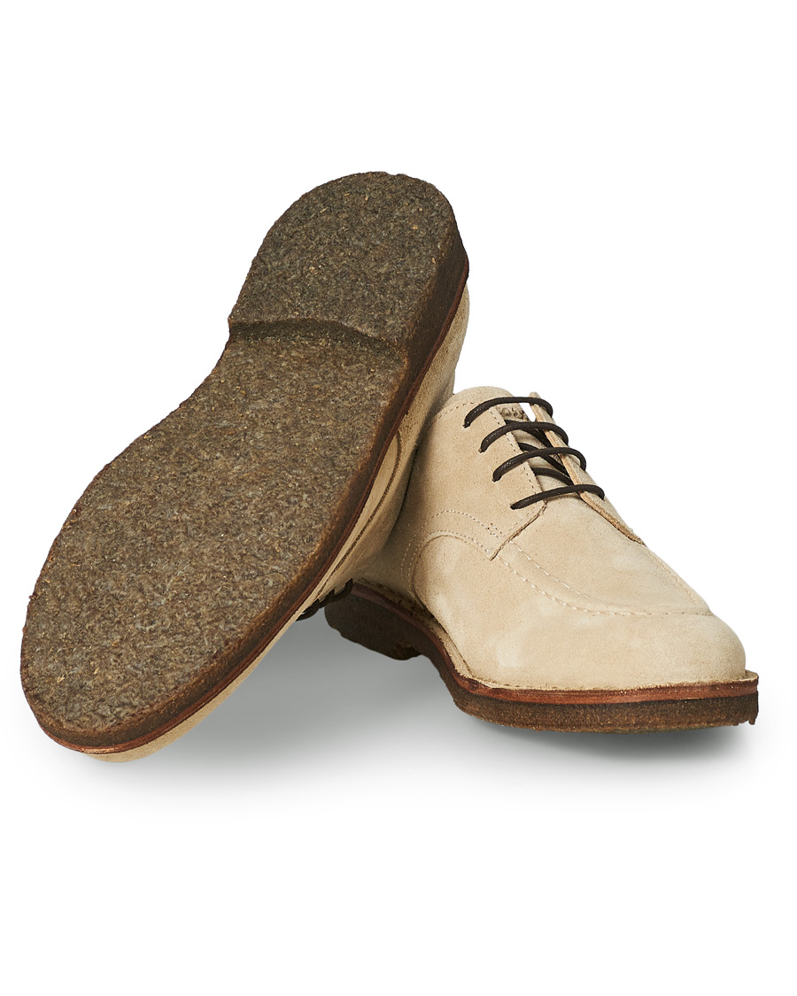 Herre | Astorflex Carlflex Moc Toe Derby Sand Suede | Astorflex | Carlflex Moc Toe Derby Sand Suede