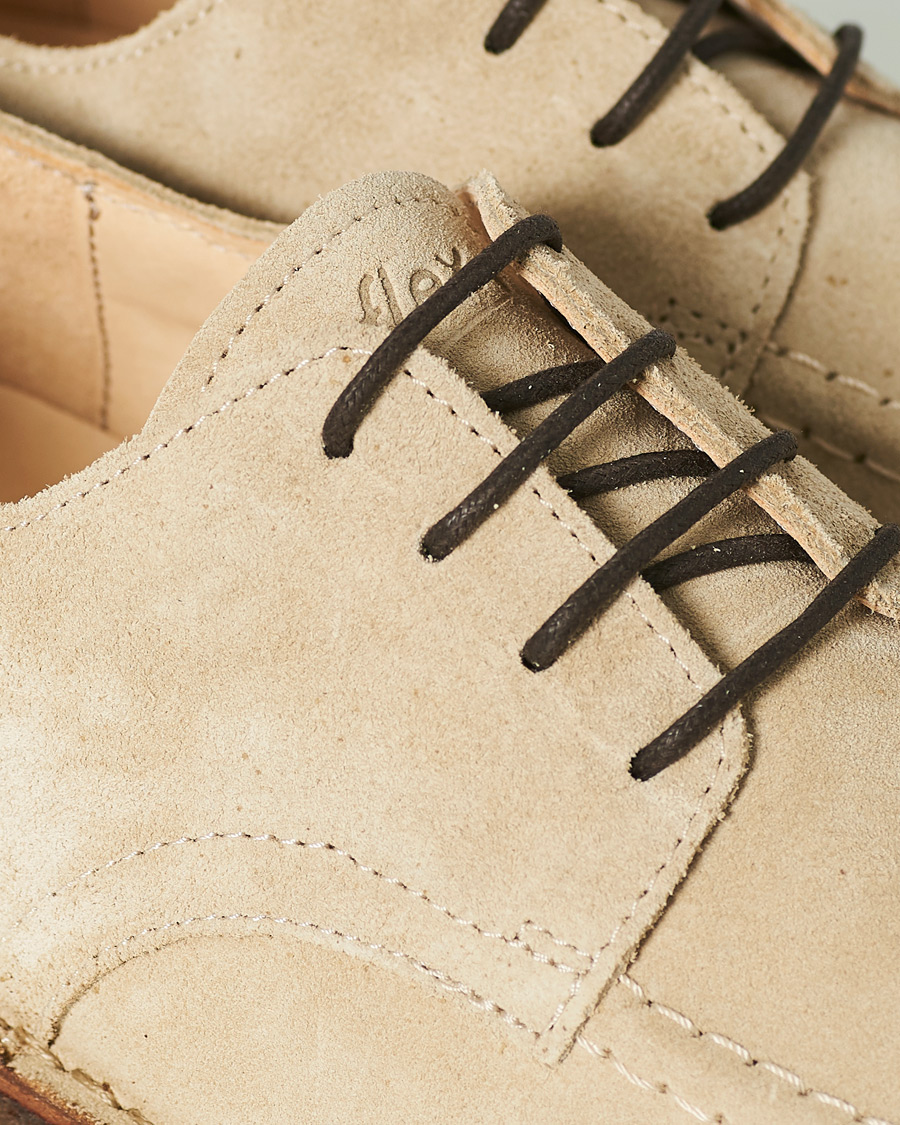 Herre | Astorflex Carlflex Moc Toe Derby Sand Suede | Astorflex | Carlflex Moc Toe Derby Sand Suede