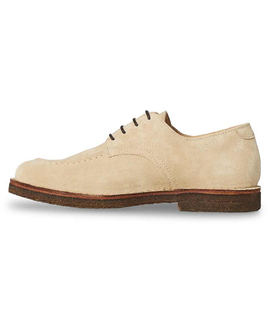 Herre | Astorflex Carlflex Moc Toe Derby Sand Suede | Astorflex | Carlflex Moc Toe Derby Sand Suede