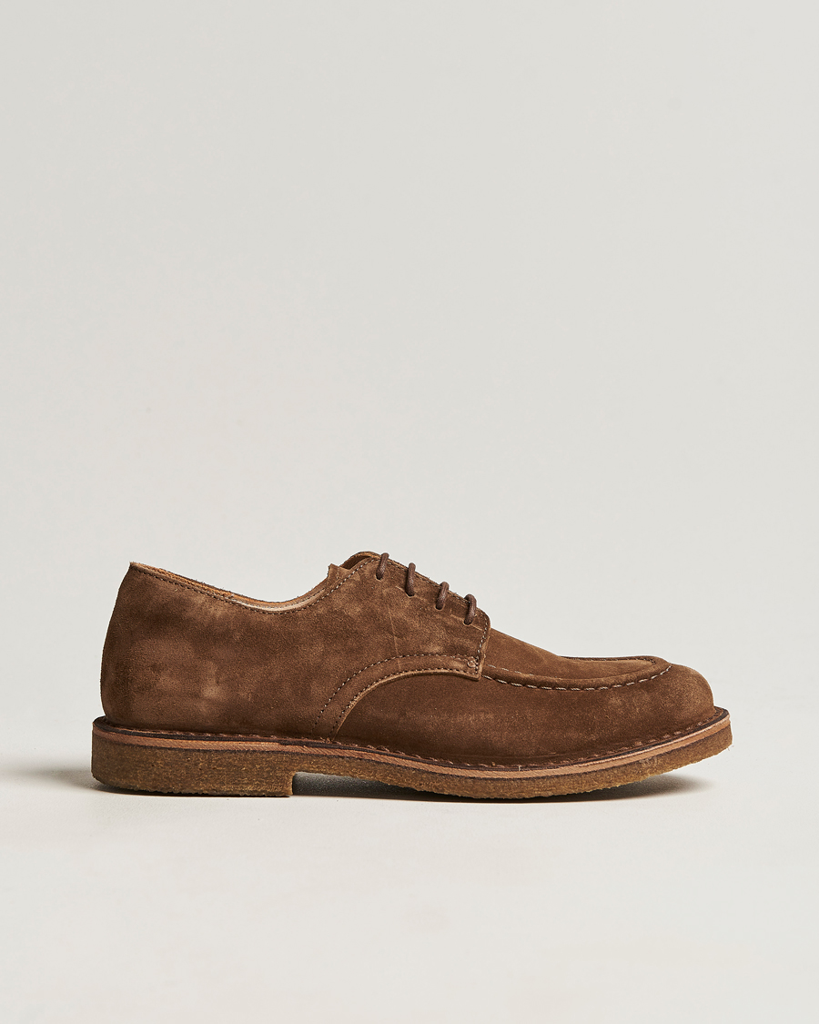 Herre | Derbys | Astorflex | Carlflex Derby Dark Khaki Suede