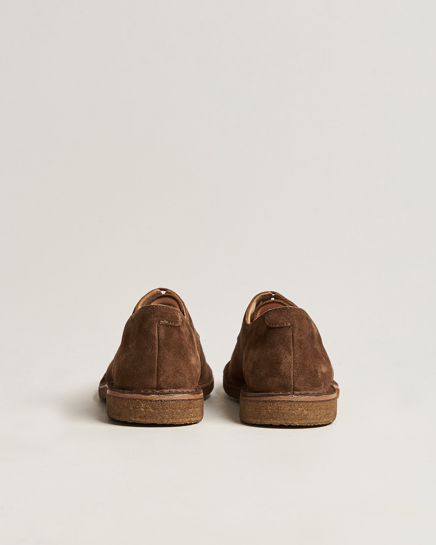 Herre | Derbys | Astorflex | Carlflex Derby Dark Khaki Suede