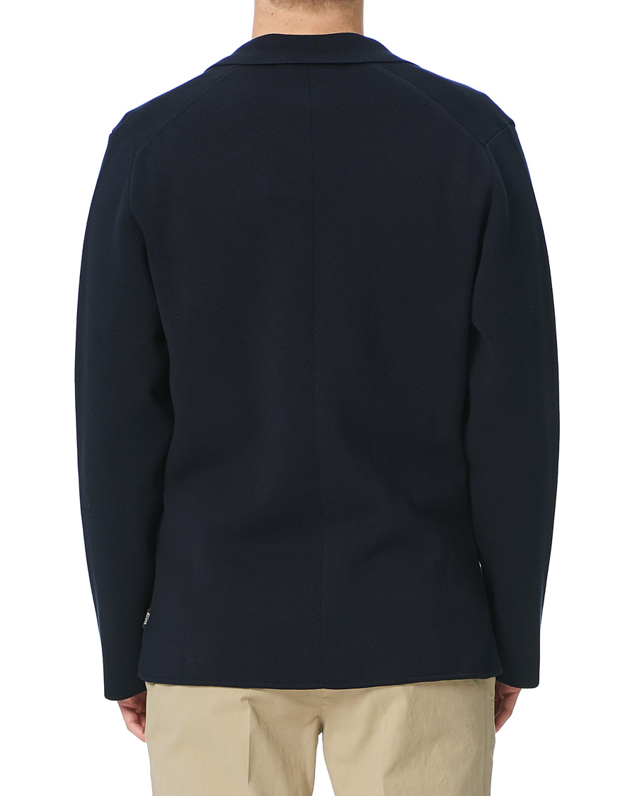 Herre | Dressjakker | Z Zegna | Knitted Cardigan Blazer Navy