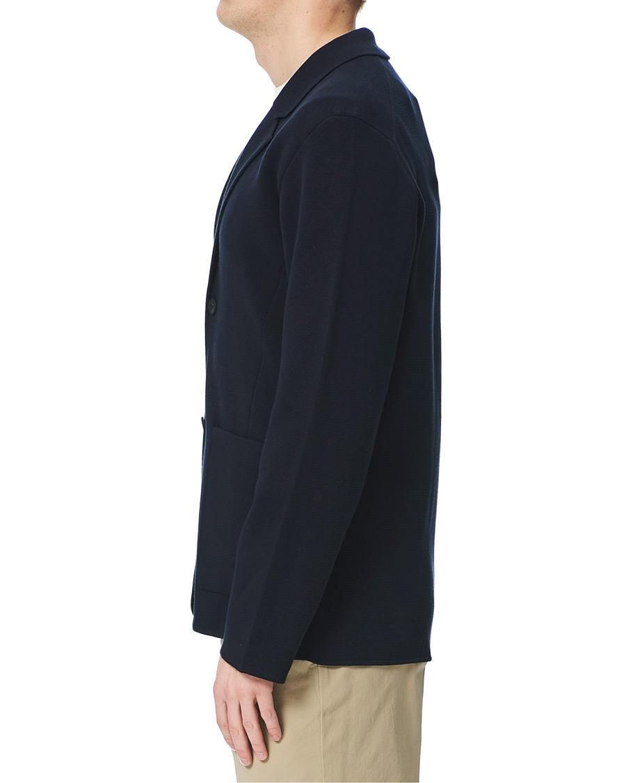 Herre | Dressjakker | Z Zegna | Knitted Cardigan Blazer Navy