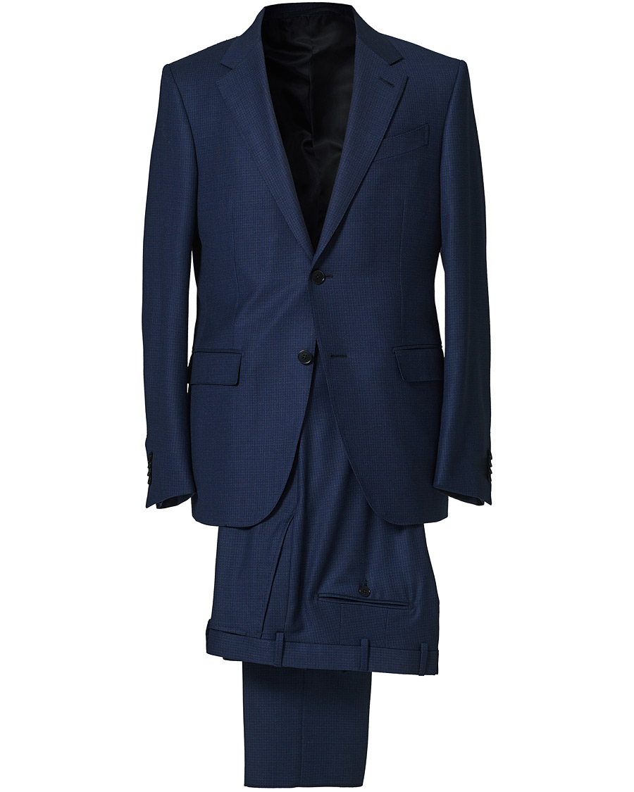 Herre | Dresser | Ermenegildo Zegna | Milano Easy Wool Suit Navy Blue