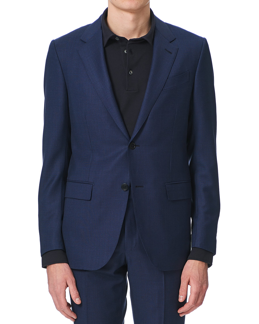 Herre | Dresser | Ermenegildo Zegna | Milano Easy Wool Suit Navy Blue