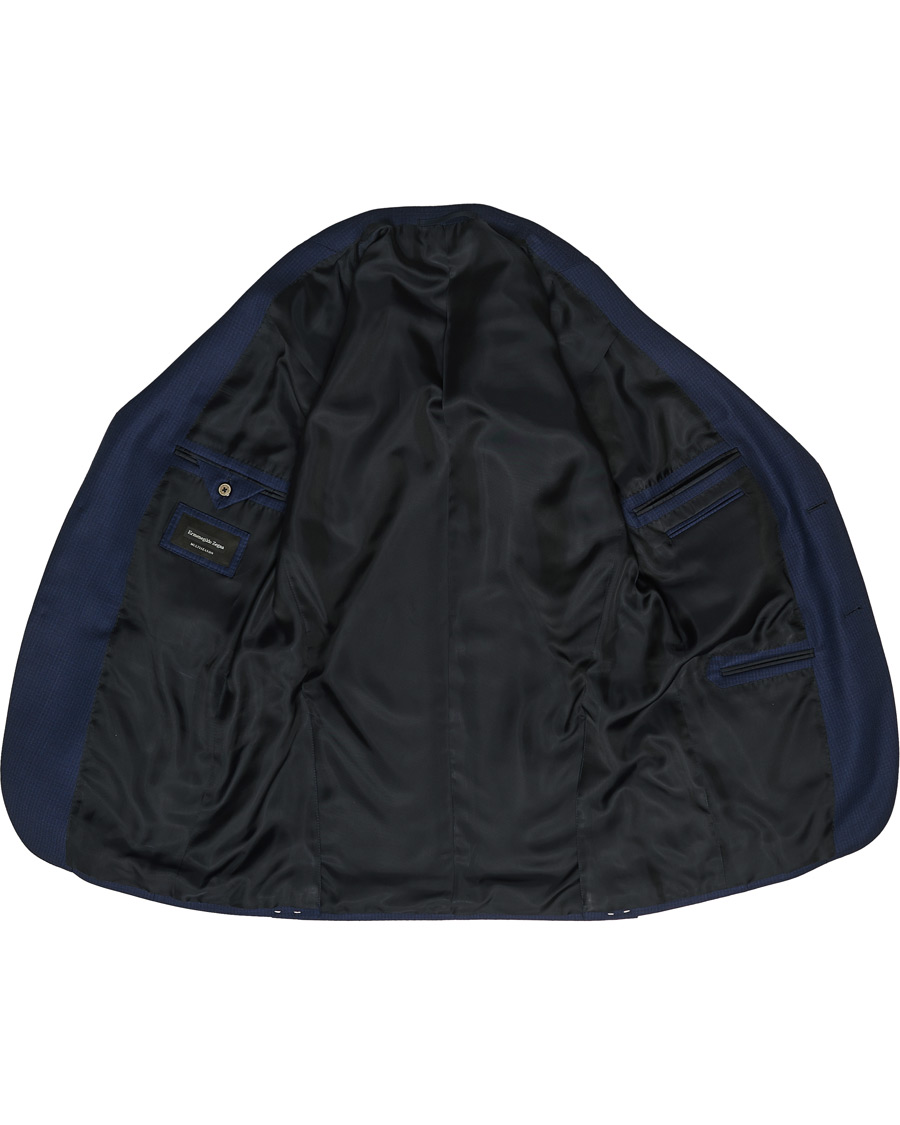 Herre | Dresser | Ermenegildo Zegna | Milano Easy Wool Suit Navy Blue