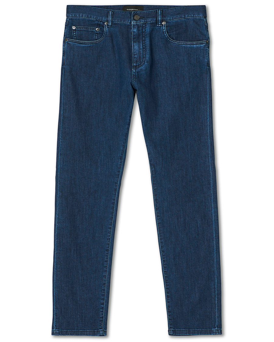 Herre | Jeans | Ermenegildo Zegna | Slim Fit Jeans Indigo Wash W31
