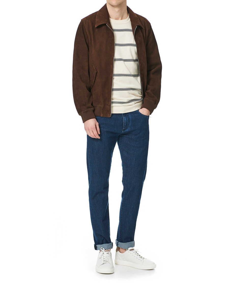 Herre | Jeans | Ermenegildo Zegna | Slim Fit Jeans Indigo Wash W31