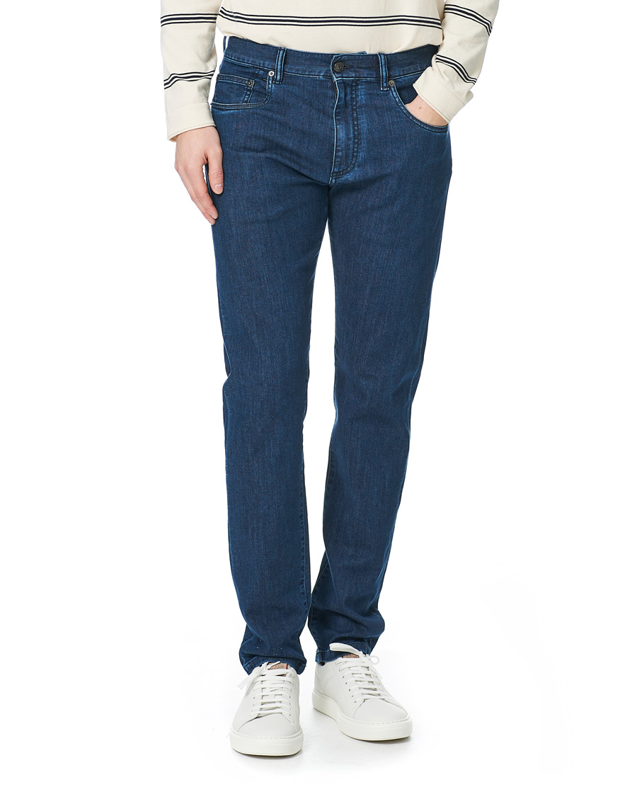 Herre | Jeans | Ermenegildo Zegna | Slim Fit Jeans Indigo Wash W31