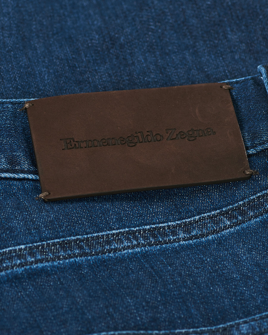 Herre | Jeans | Ermenegildo Zegna | Slim Fit Jeans Indigo Wash W31