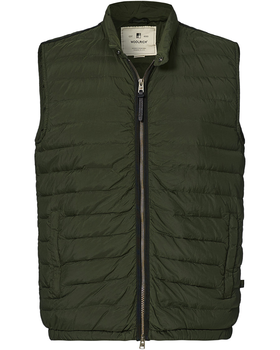 Herre | Jakker | Woolrich | Sundance Down Vest Fishing Green