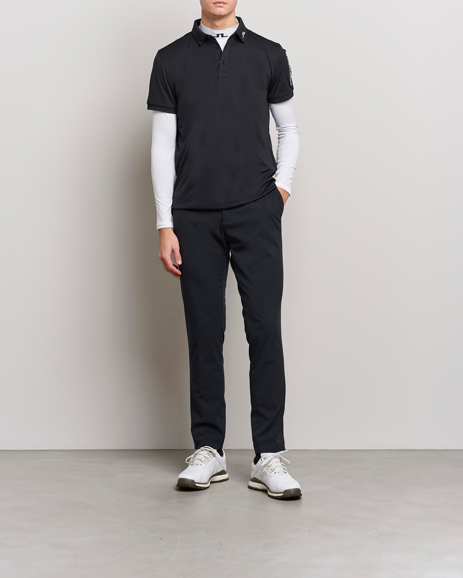 Herre | T-Shirts | J.Lindeberg | Aello Soft Compression Tee White