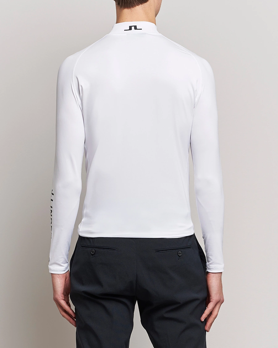 Herre | T-Shirts | J.Lindeberg | Aello Soft Compression Tee White