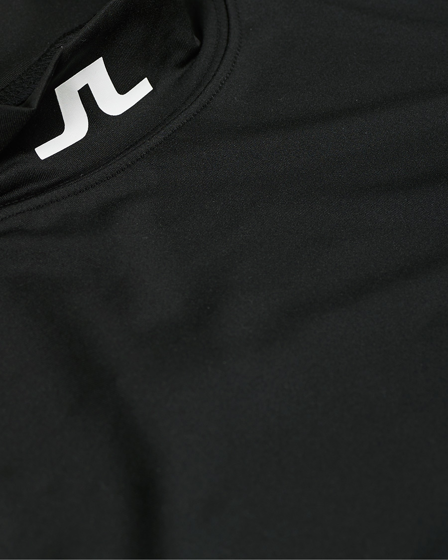 Herre | T-Shirts | J.Lindeberg | Aello Soft Compression Tee Black